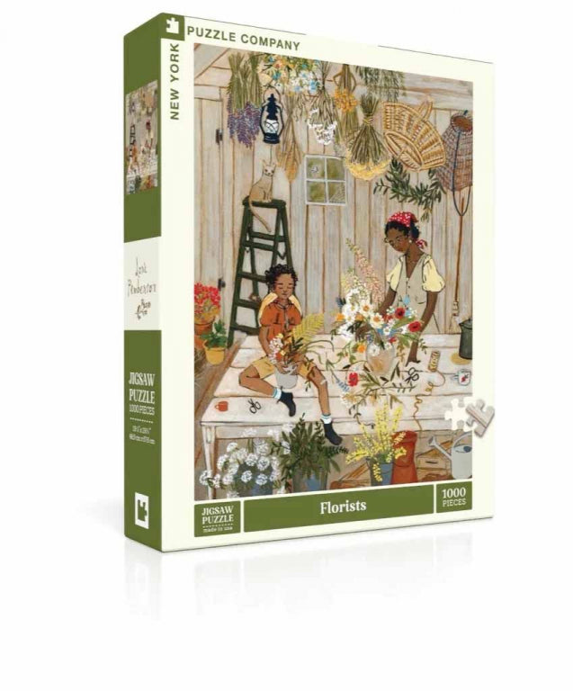 New York Puzzle Company Puzzel Bloemisten - 1000 stuks